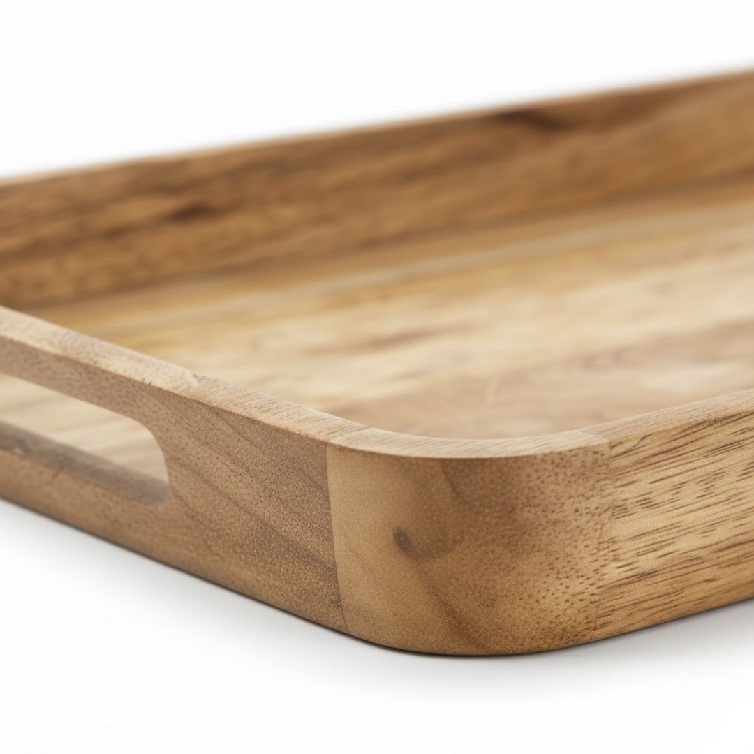 Mango Wood Serving Tray for Elegant Dining 025